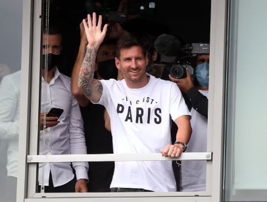 Messi in Paris