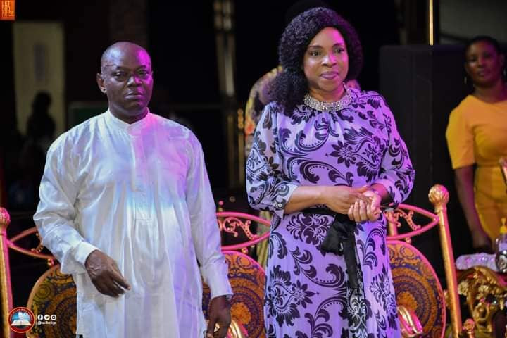 Liz Benson and husband, Bishop Great Emeya