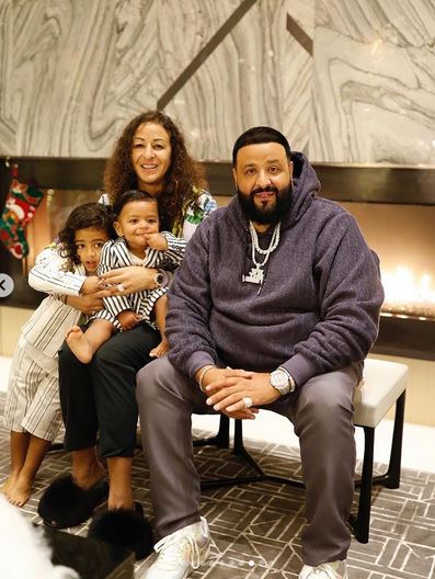 Dj Khaled and family