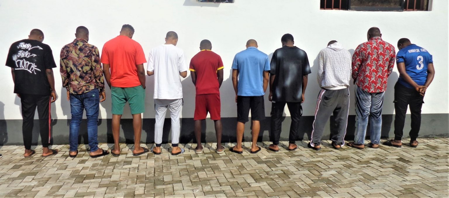 Luxury Cars Recovered As EFCC Arrests 42 Internet Fraud Suspects In Anambra, Enugu 