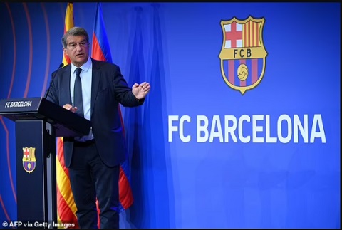 Barca President, Joan Laporta