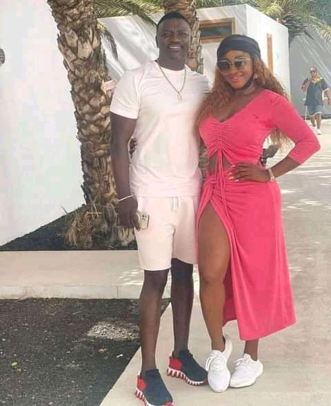 Akon and Ini Edo