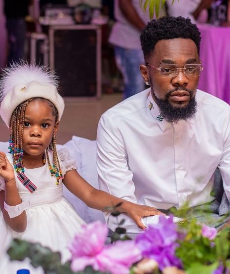 Patoranking and daughter