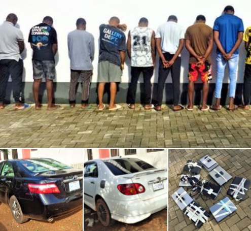 Yahoo boys arrested in Enugu