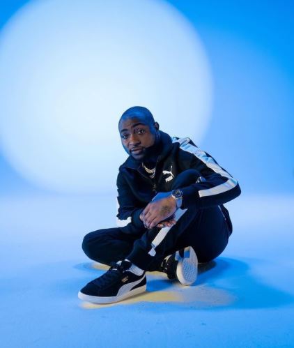 Davido signs for Puma