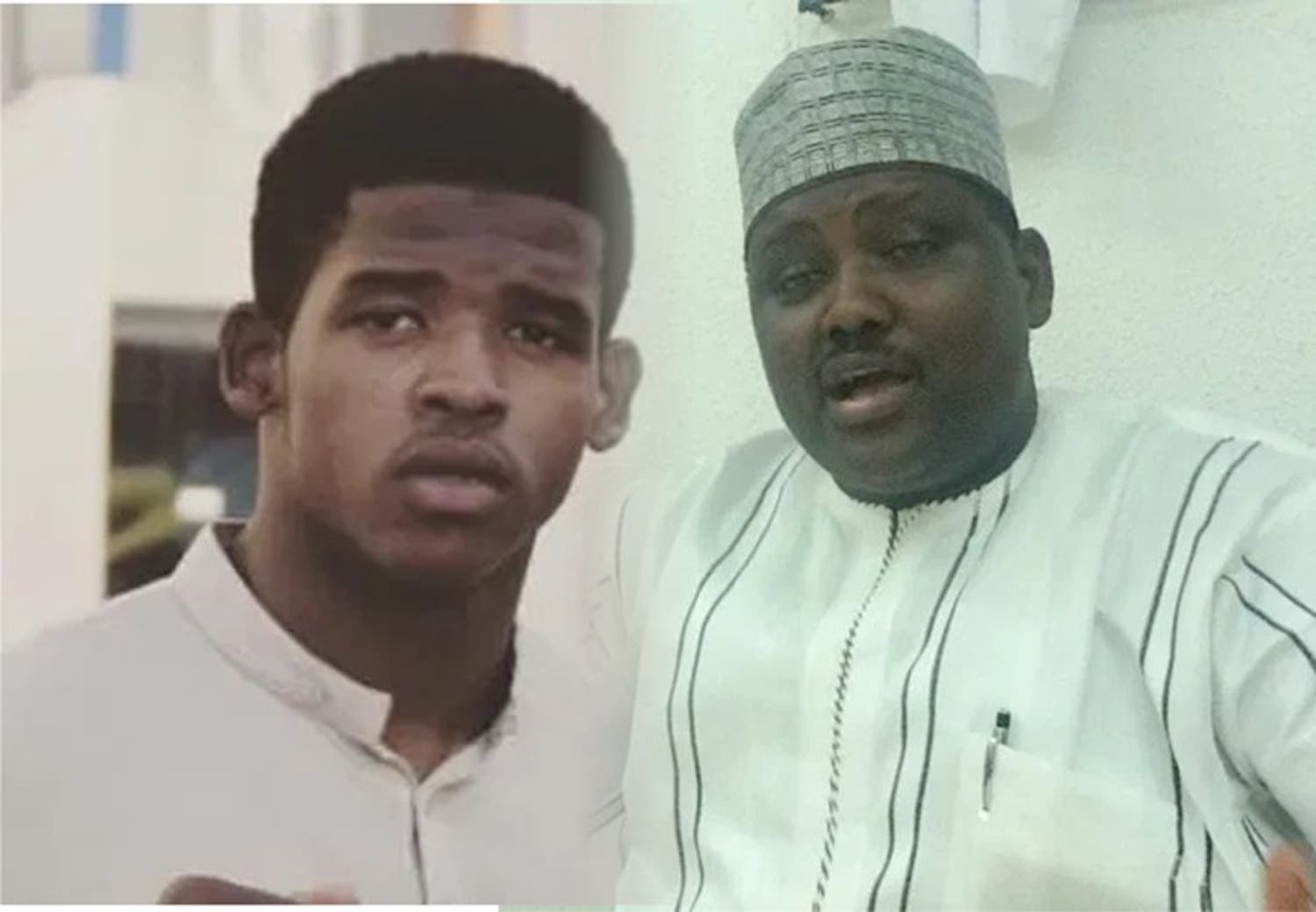 Faisal and his father Maina