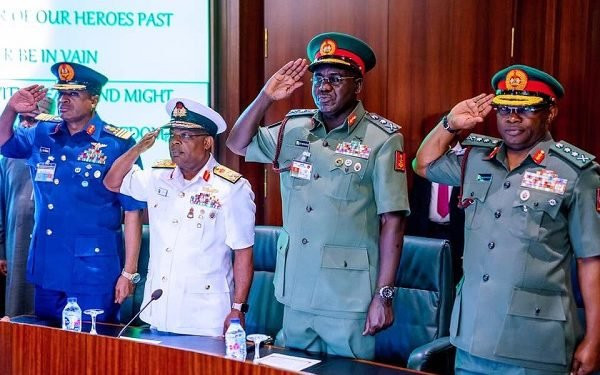 Buhari's past service chiefs