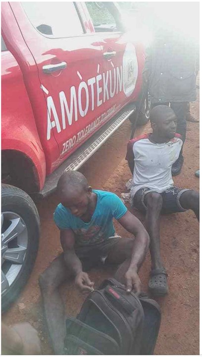 The herdsmen arrested in Ondo