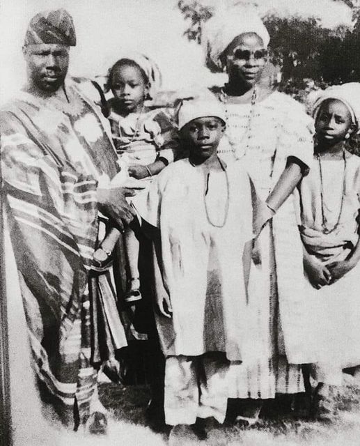 Obasanjo and his family in 1979