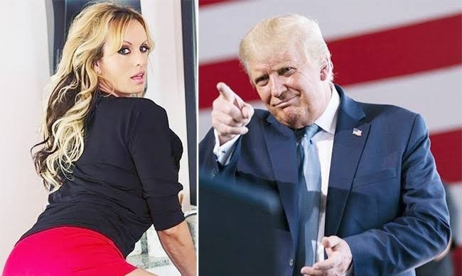 Stormy and Donald Trump