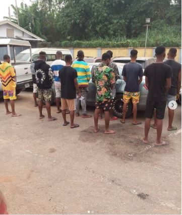 Fraudsters arrested in Auchi