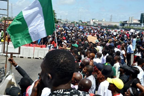 Lekki tollgate protesters