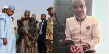 Treatment given to bandits and Nnamdi Kanu