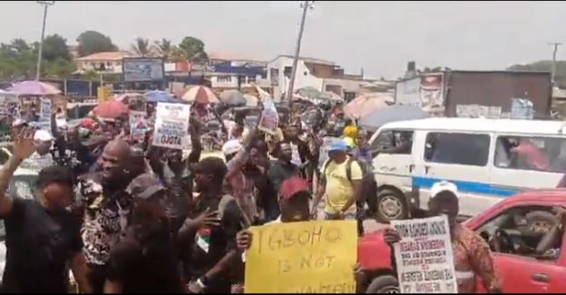 Igboho protesters