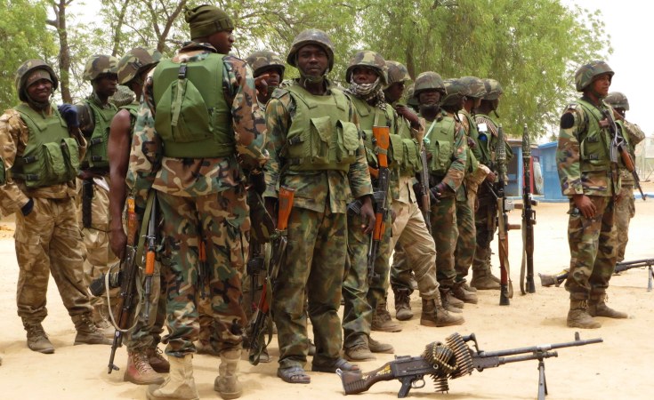 Nigerian soldiers