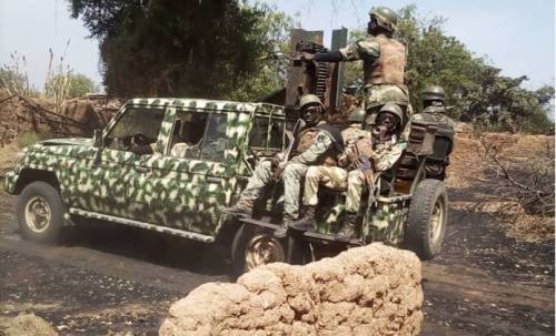 Nigerian soldier