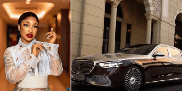 Tonto Dikeh buys new car