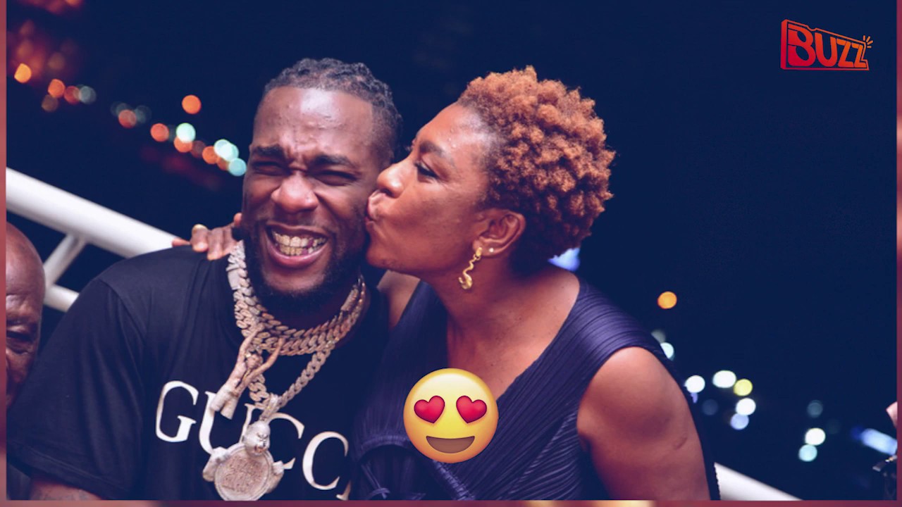 Burna Boy and his mother