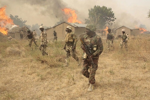 Nigerian soldiers