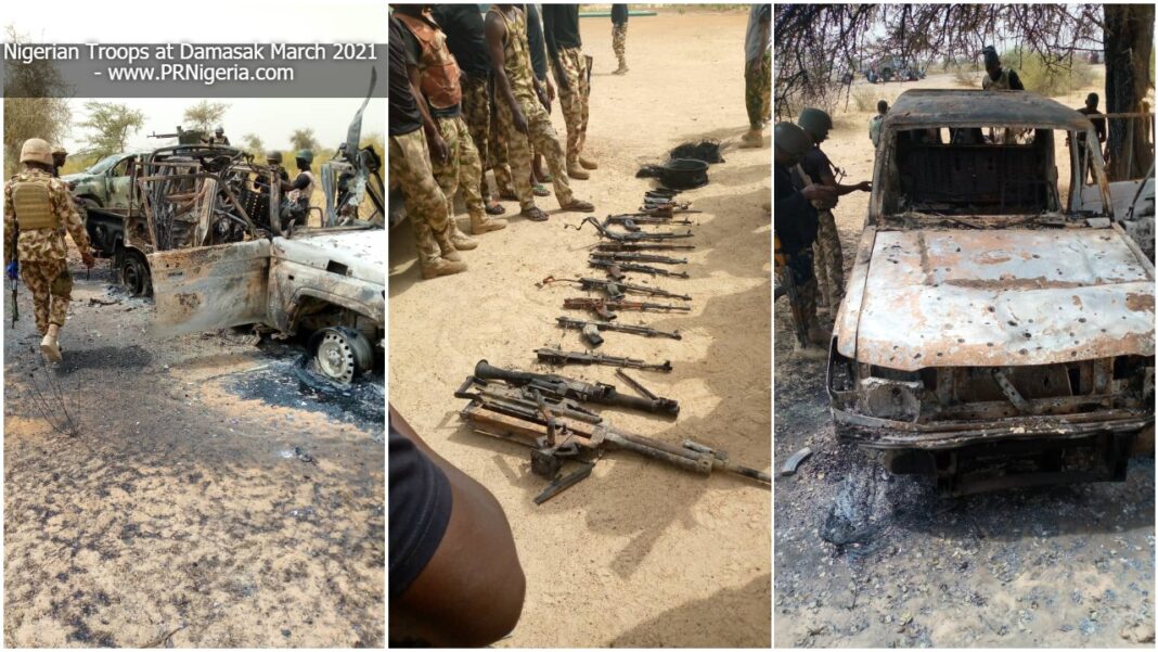 Boko Haram terrorists destroyed in Borno