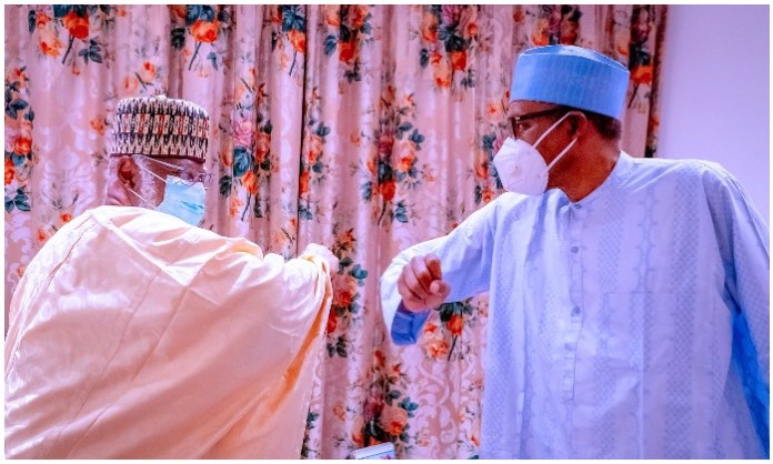 Buhari and Abdulsalami Abubakar