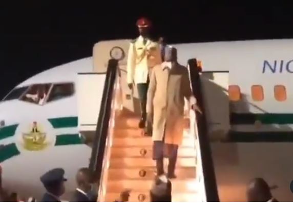 Buhari in London