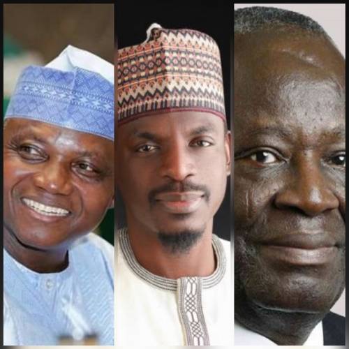 Garba Shehu, Bashir Ahmad and Gambari