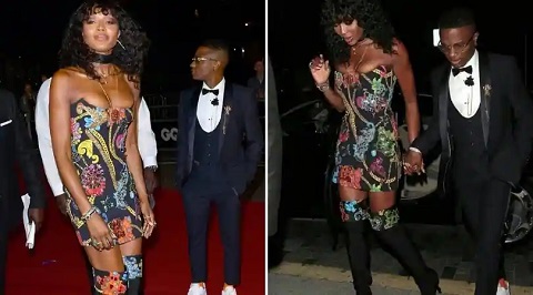 Wizkid and Naomi Campbell