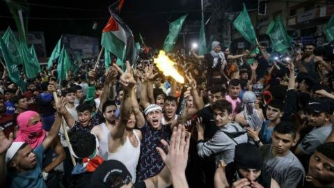 Jubilation as Israel and Palestine agree on ceasefire