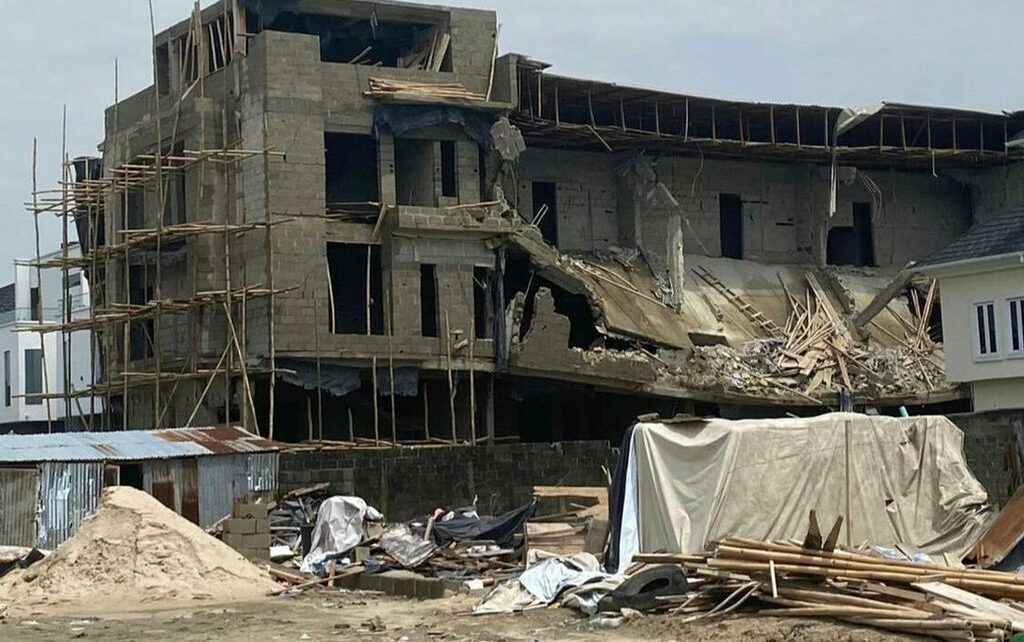 Another building collapses in Lekki