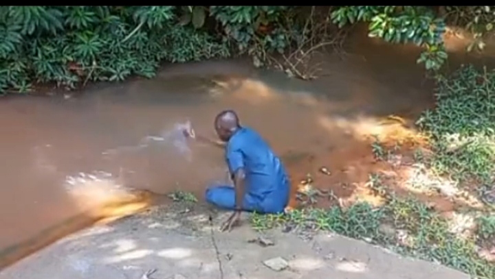 Man begs gods of his village to intervene