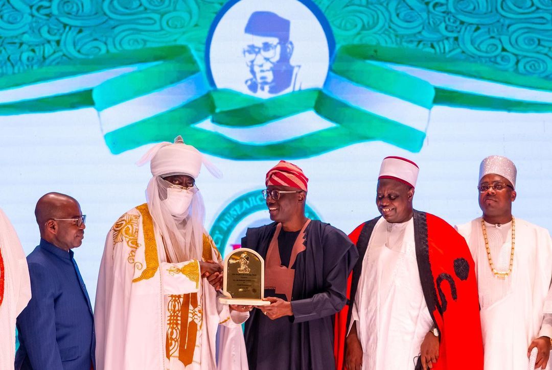 Sanwo-Olu wins 2020 Zik Prize for Good Governance