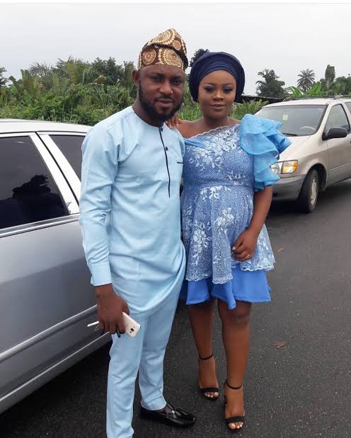 Tega and her husband