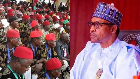 Ohanaeze not in support of Buhari's visit to Imo