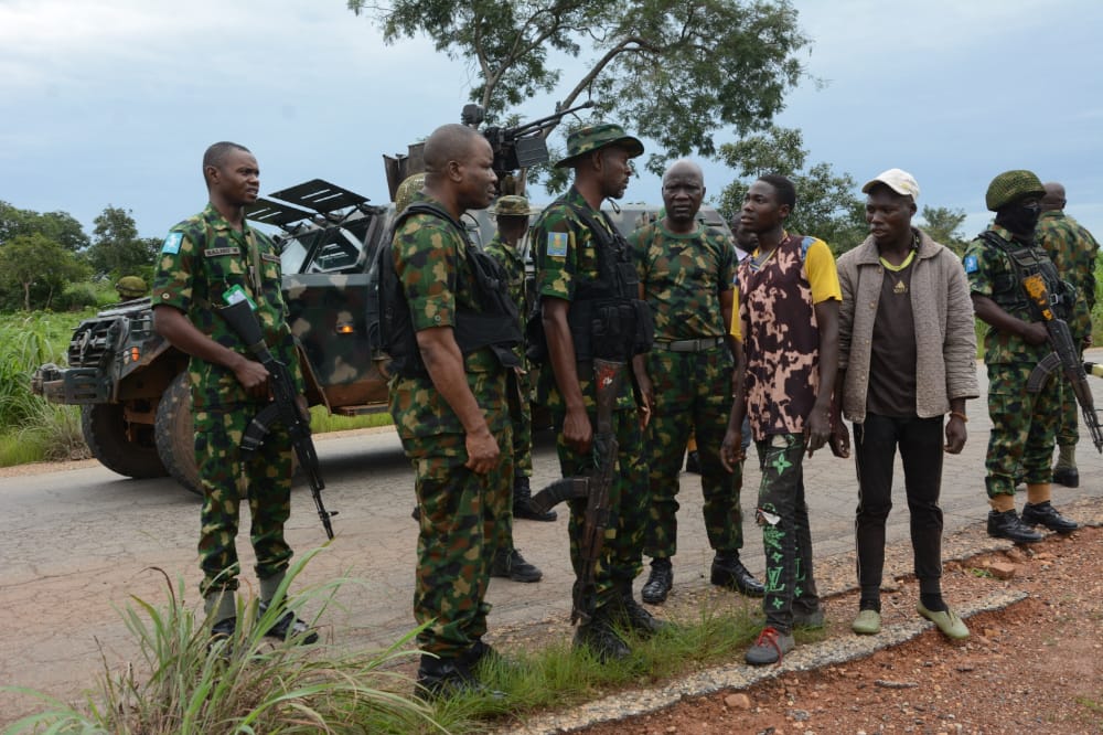 Nigerian Army Rescues Three Kidnapped Victims In Kaduna (Photo)