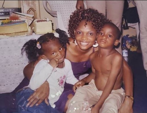 Iyabo and kids