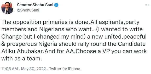 Shehu Sani