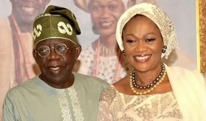 Tinubu and wife