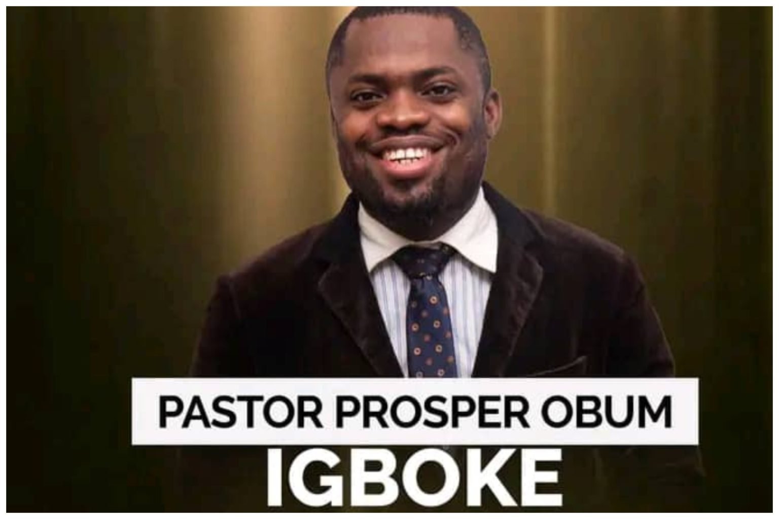 Prosper Obum Igboke