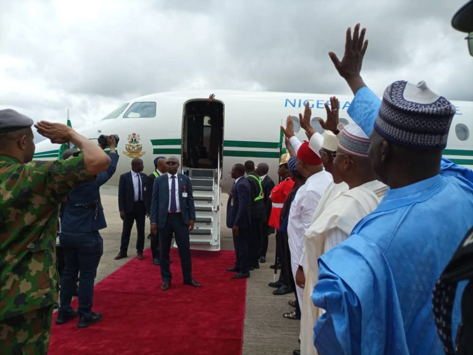 President Tinubu Departs Abuja For France