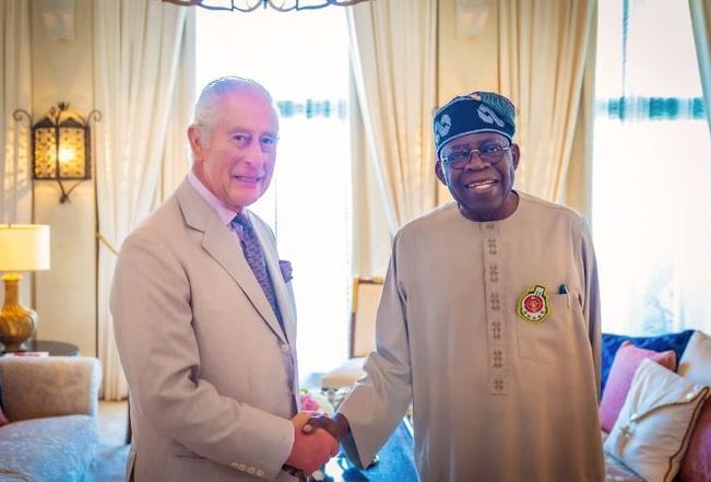 Tinubu and King Charles