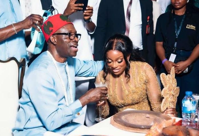 Soludo and daughter