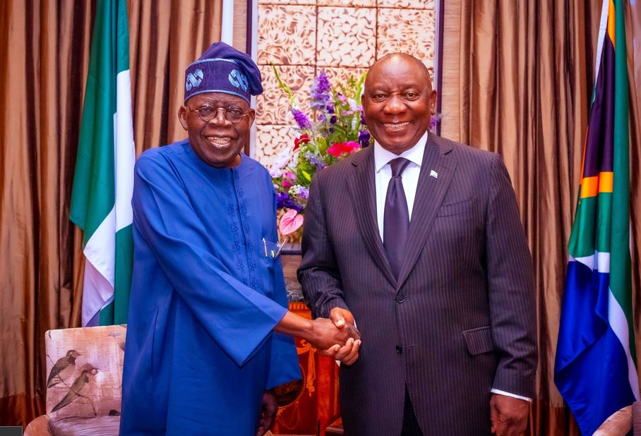 Bola Ahmed Tinubu, Cyril Ramaphosa