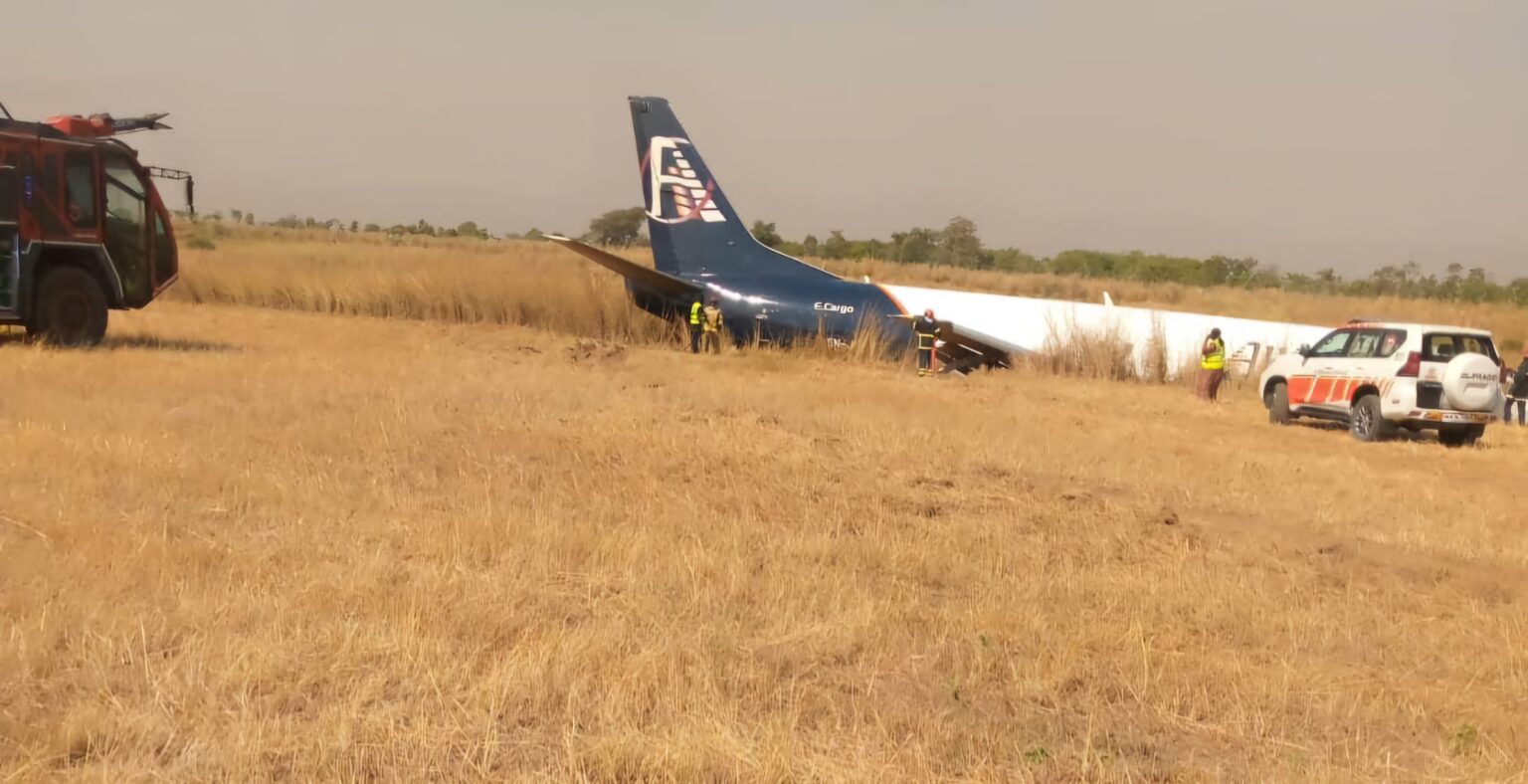 Crashed Cargo Aircraft