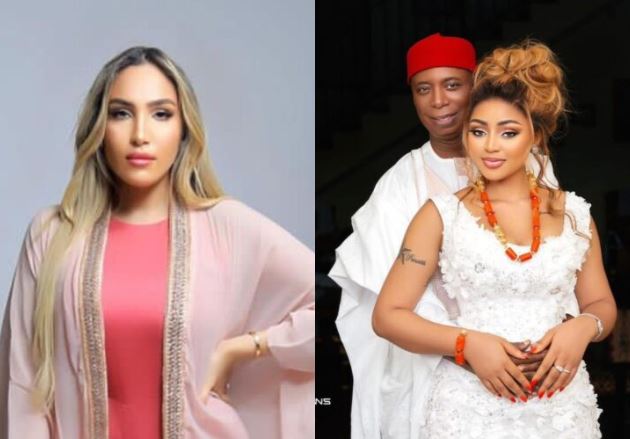 Regina Daniels, Ned Nwoko, Laila Charani