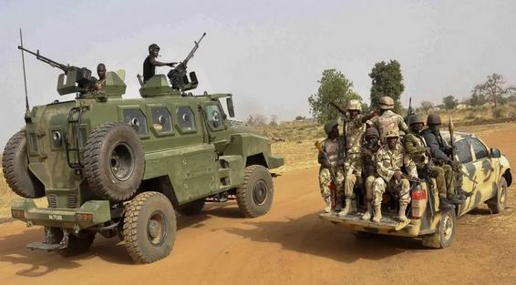 Nigerian troops