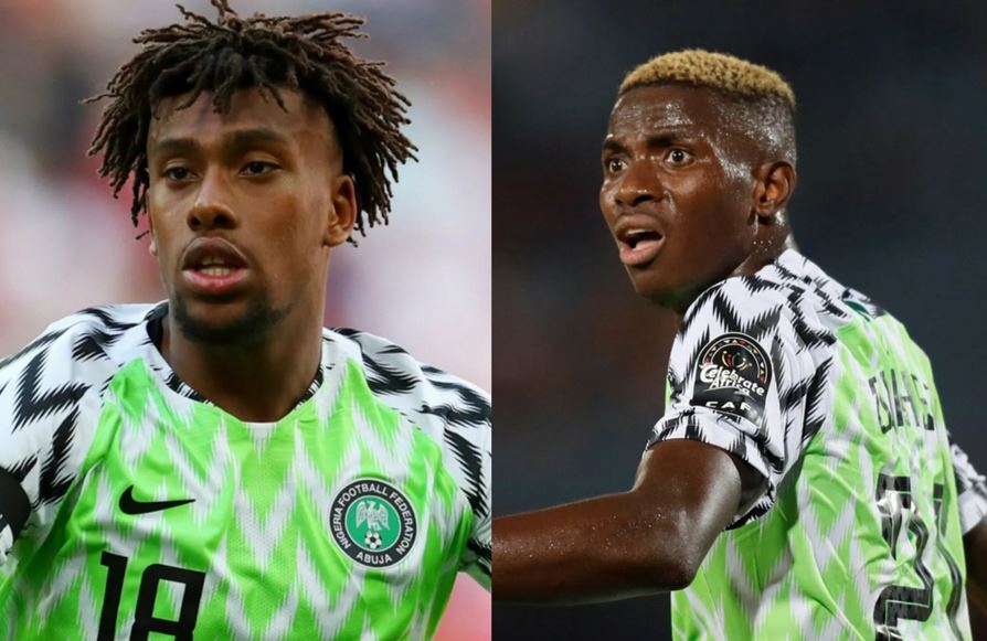 Alex Iwobi and Osimhen