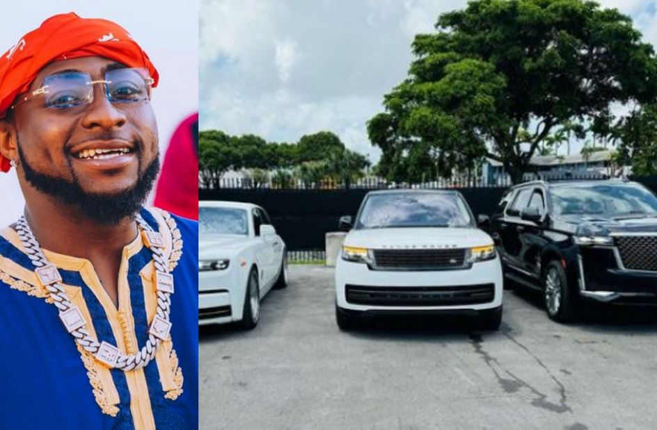 Davido’s Awaits The Delivery Of His Three New Multi-million Naira Cars