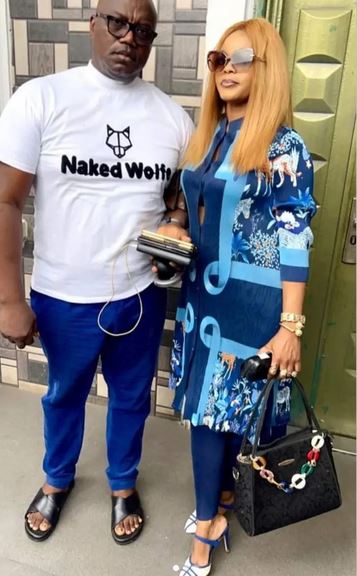 Lanre Gentry and wife