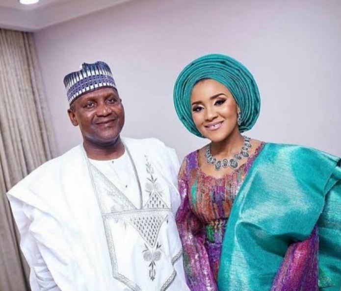 Fatima Dangote, Aliko Dangote